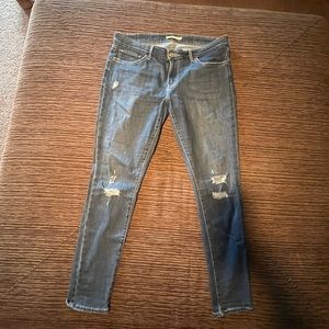 Women’s Levi’s 711 Skinny Distressed Jeans